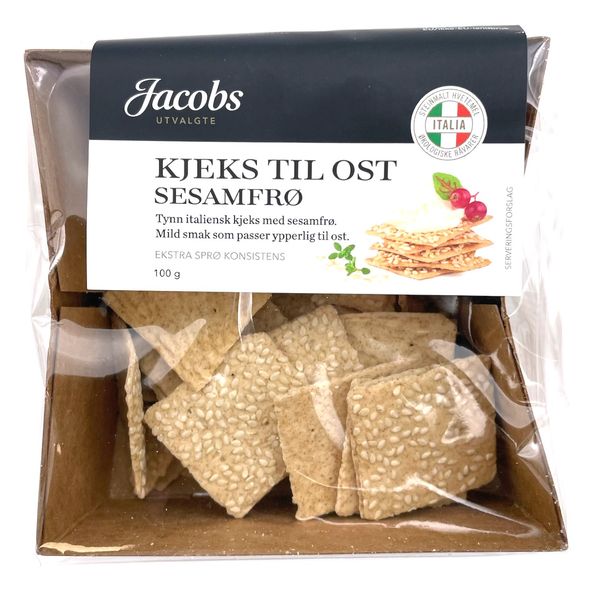 Bilde av Jacobs utvalgte kjeks Sesamfrø 100g